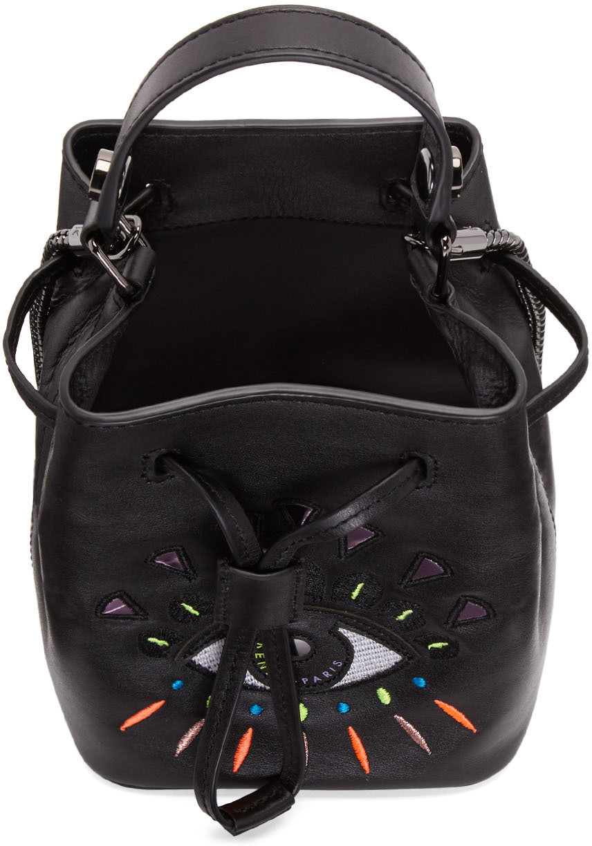 kenzo eye bucket bag