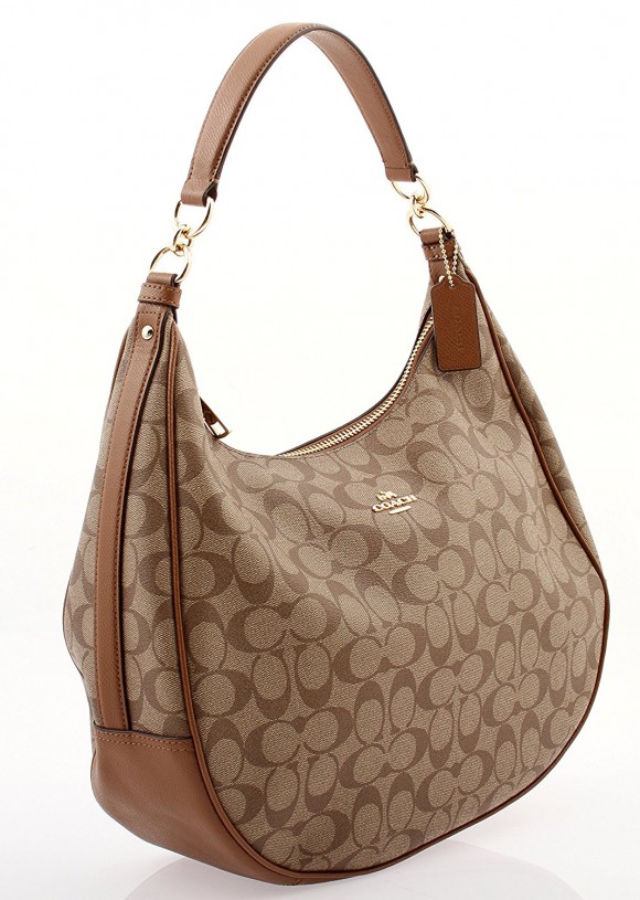 coach signature hobo